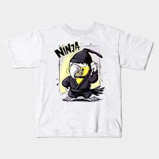 Ninja bird Kids T-Shirt